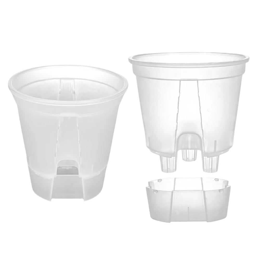 Selbstbewässernder Aroid Topf mit optimaler Wurzelbelüftung (Höhe in cm:15, Topfdurchmesser in cm:12)